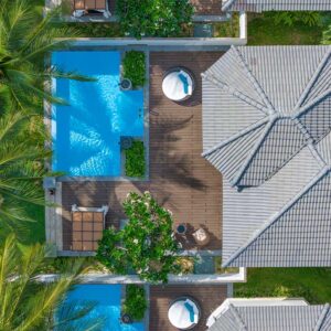 Villa 2 Phòng Ngủ Melia Vinpearl phú quốc Hướng ra hồ có bể bơi riêng