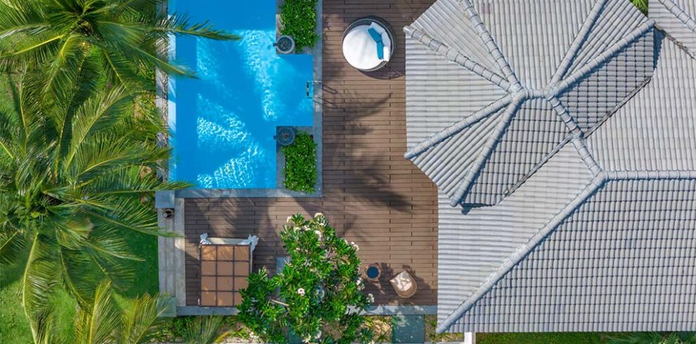 Villa 2 Phòng Ngủ Melia Vinpearl phú quốc Hướng ra hồ có bể bơi riêng
