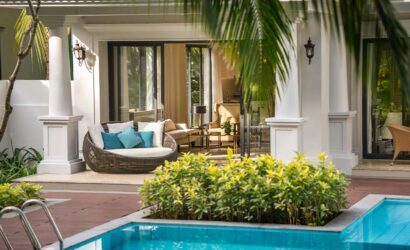 Villa 4 phòng ngủ Melia Vinpearl Phú Quốc hướng vườn và hồ bơi riêng