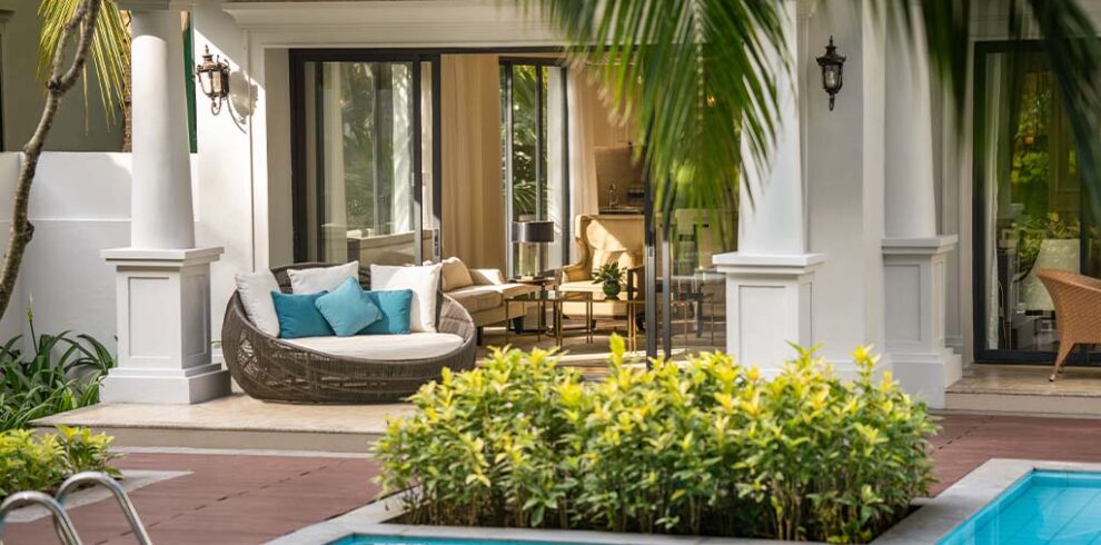 Villa 4 phòng ngủ Melia Vinpearl Phú Quốc hướng vườn và hồ bơi riêng