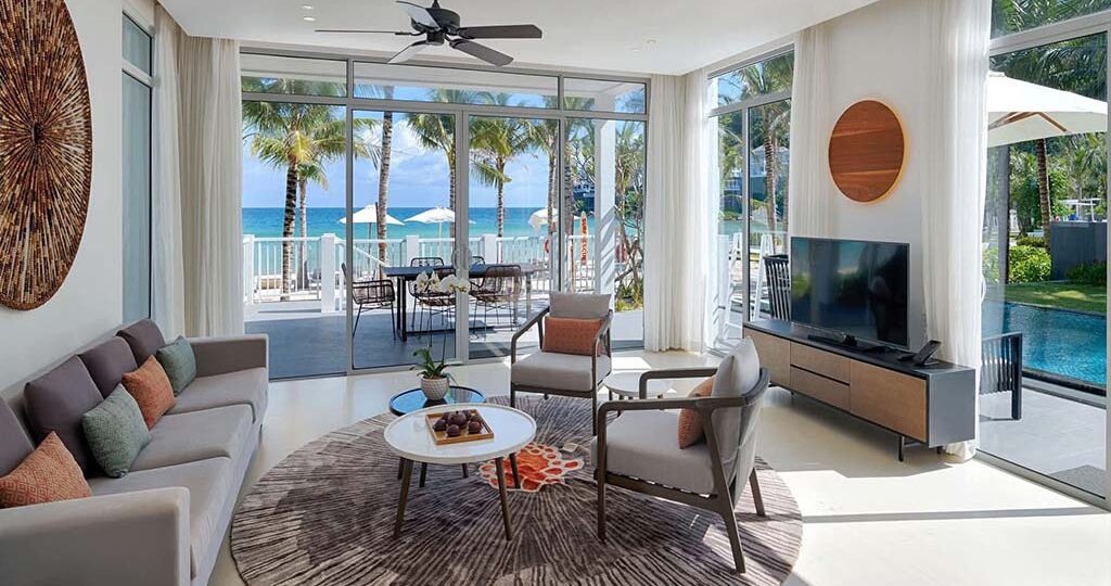 khu Villa sát biển Phú Quốc (Beachfront Villa)