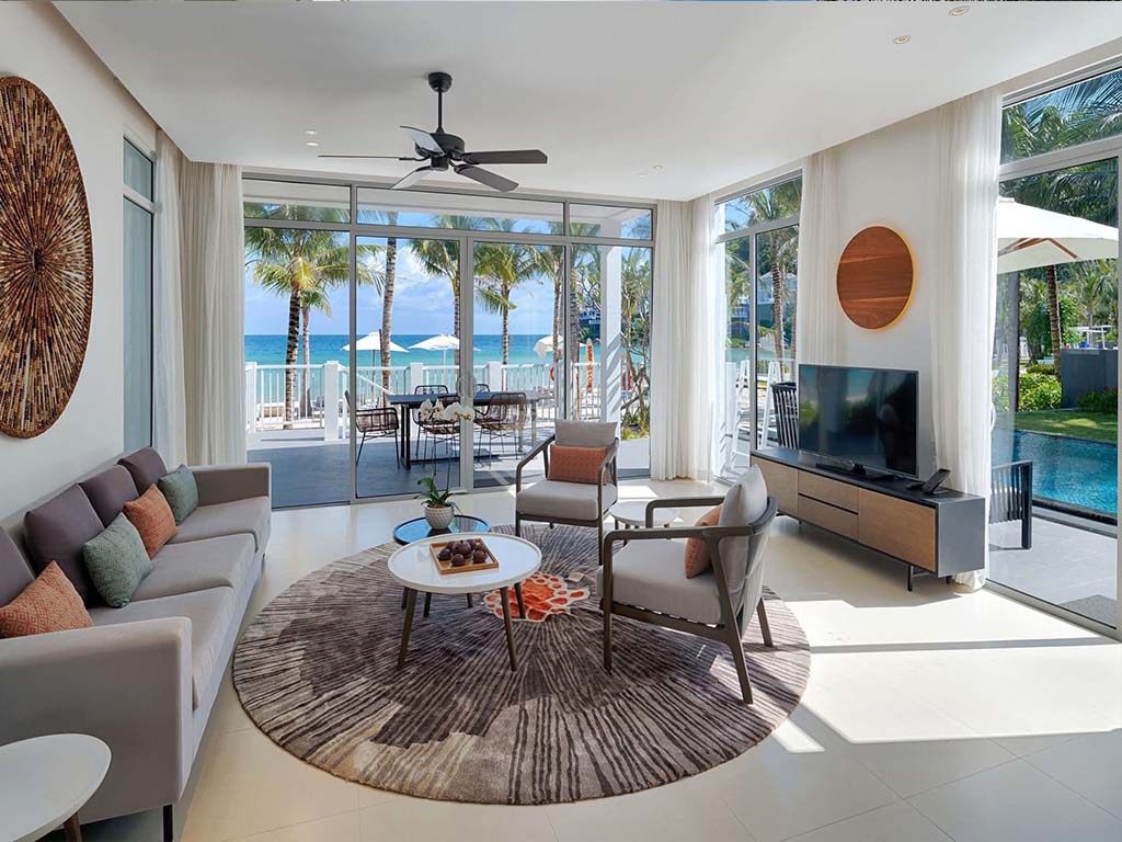 khu Villa sát biển Phú Quốc (Beachfront Villa)