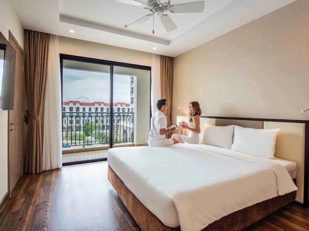 phong ngu 3N2Đ ở VinHolidays Fiesta Phú Quốc
